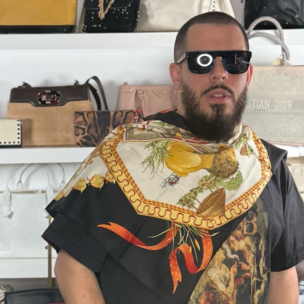 FERRAGAMO SILK SCARF